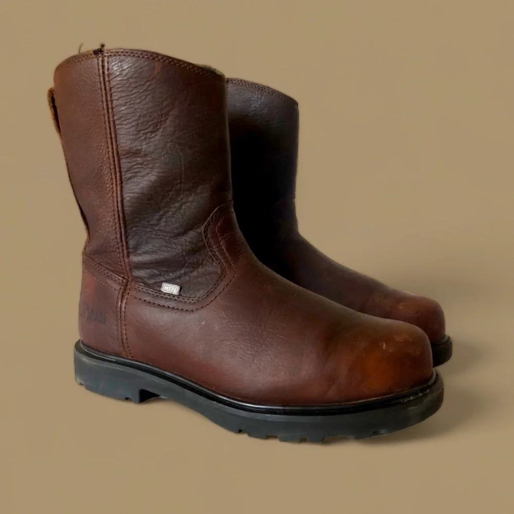 Iron age leather upper